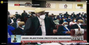 Advocacy gets results. Ghana’s Chief Justice acknowledges YBF’s call and introduces Sign Language in Election 2020 Petition Hearings.